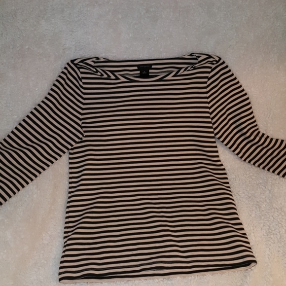 Ann Taylor Striped Blouse - Picture 6 of 6